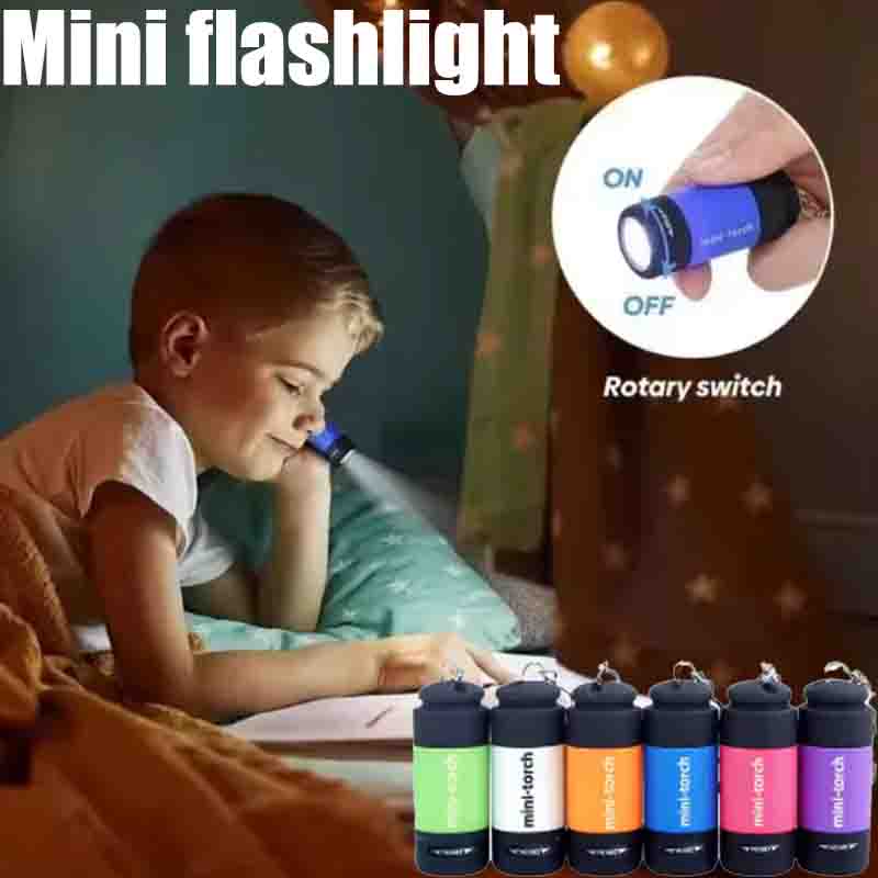 Mini Electronics Gadgets - USB Rechargeable Camping Mini Flashlight Strong