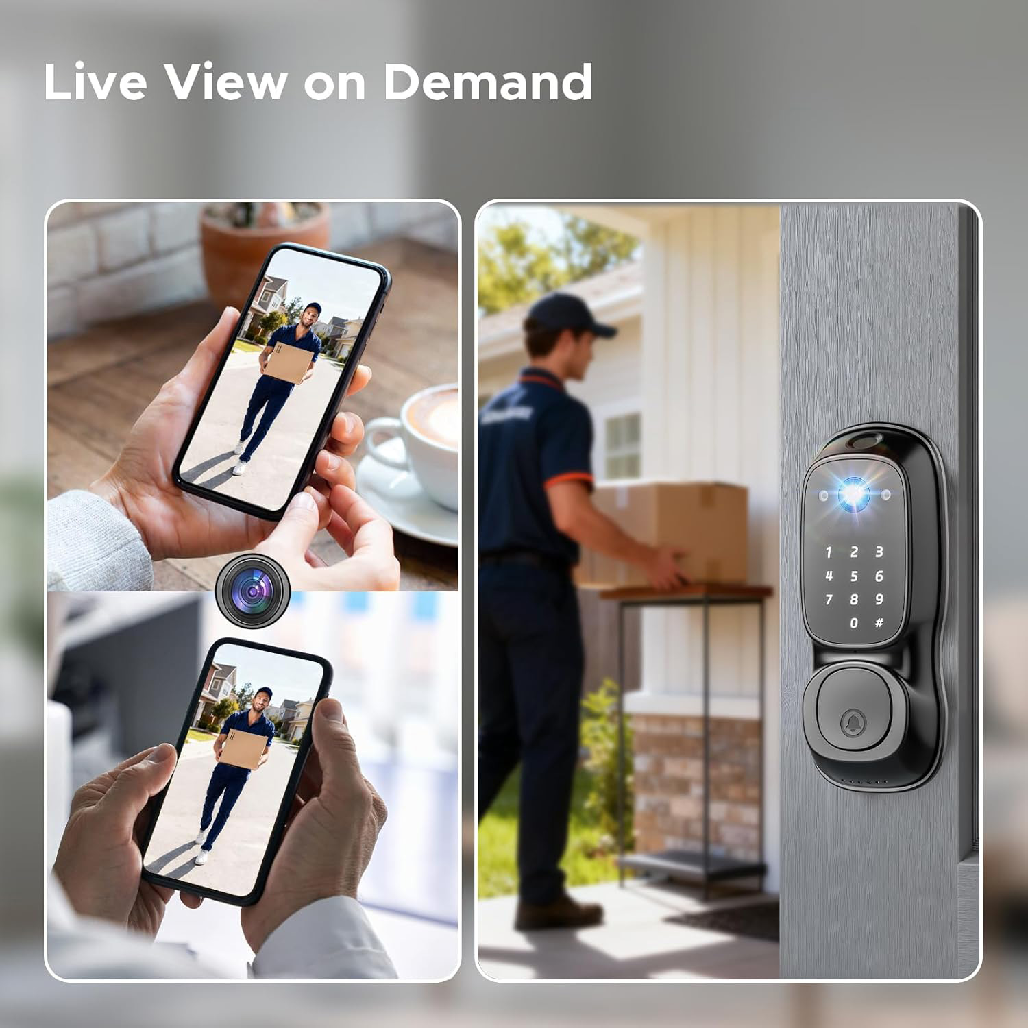 Tuya Wifi Smart Door Lock ‎Cam - Electronics & Gadgets Starting With T 评论和价格