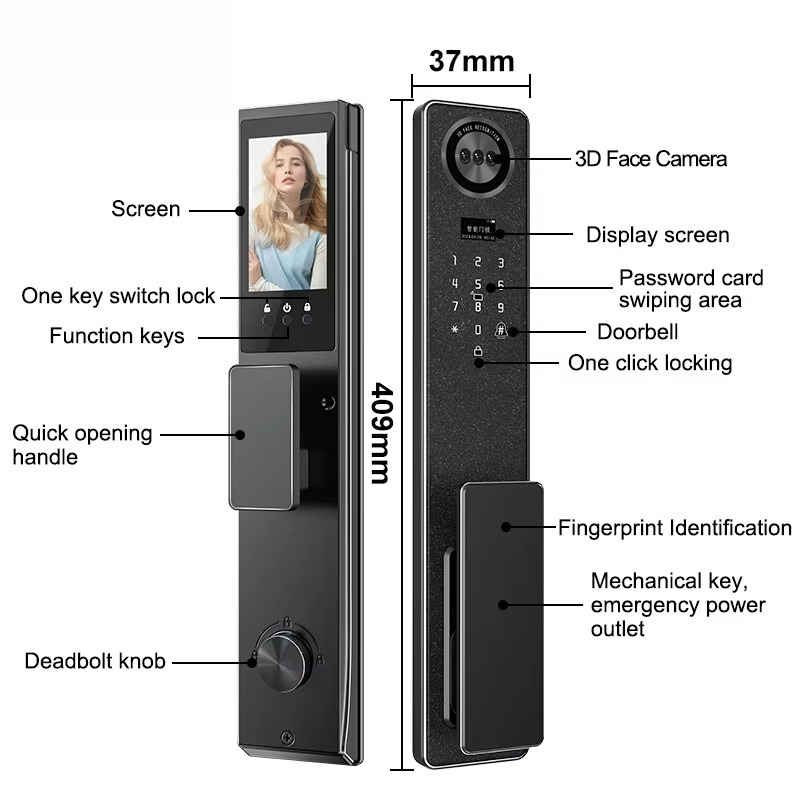 Tuya WiFi Smart Door Lock, Hom - Electronics & Gadgets Starting With T 评论和价格