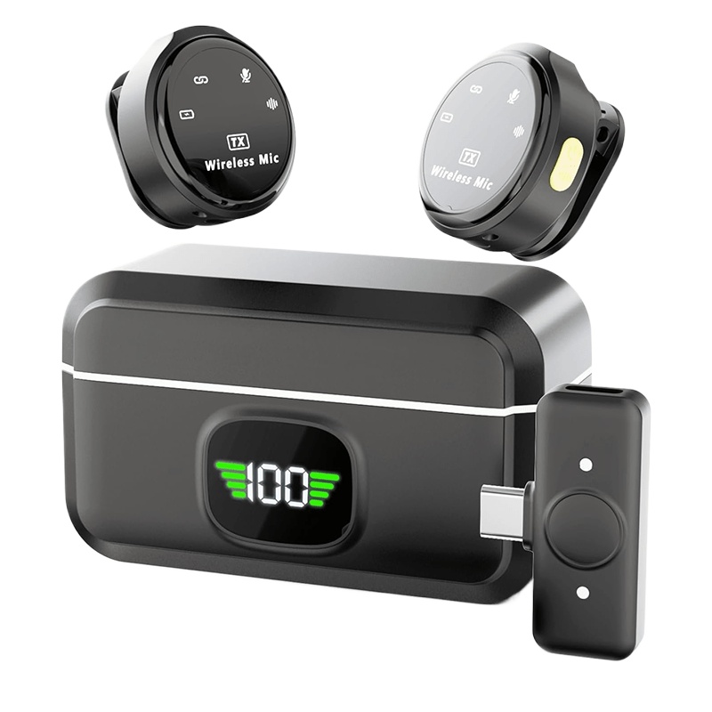 Wireless Lavalier Microphone f - Mini Electronics Gadgets 评论和价格