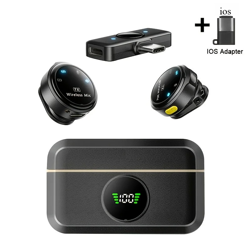 Wireless Lavalier Microphone f - Mini Electronics Gadgets 评论和价格