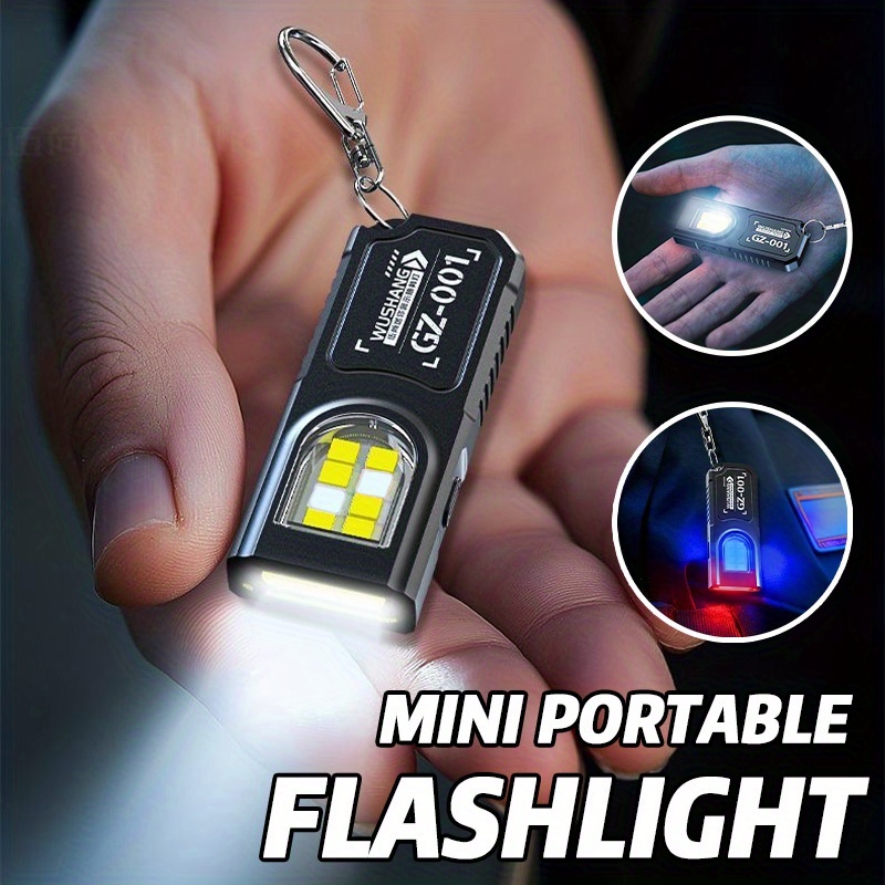 Powerful Mini COB LED Keychain - Mini Electronics Gadgets 评论和价格