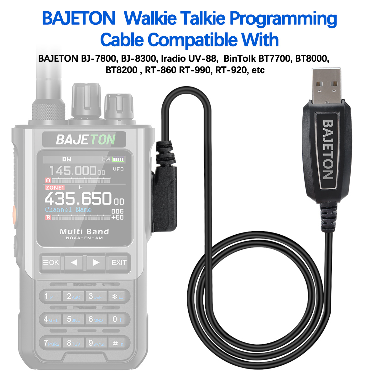 BAJETON Walkie Talkie USB Prog - Mini Electronics Gadgets 评论和价格