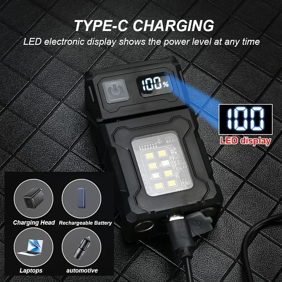 Mini USB Recharge LED Flashlig - Mini Electronics Gadgets 评论和价格