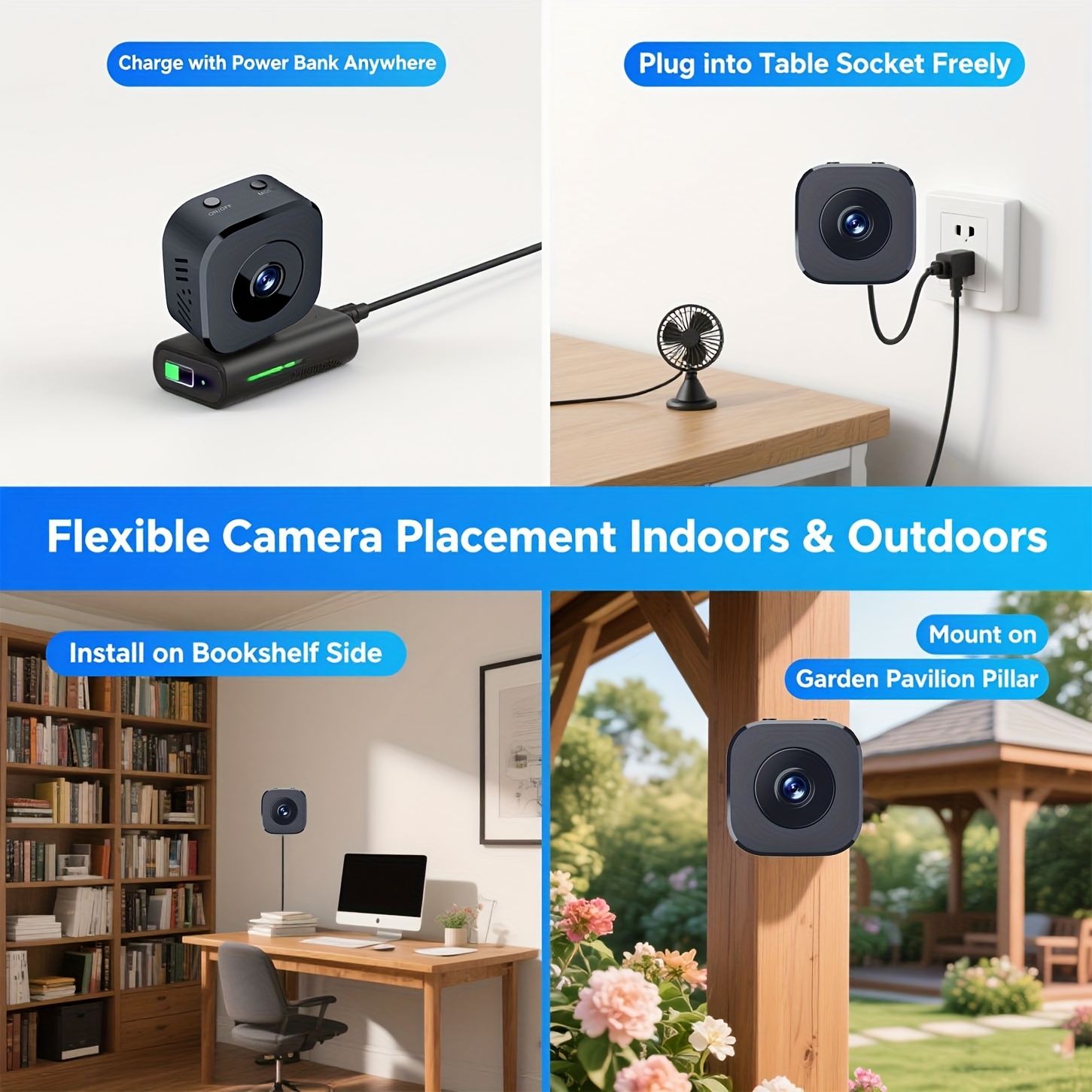 1080P HD Mini WiFi Camera Indo - Mini Electronics Gadgets 评论和价格