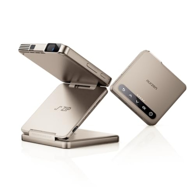 Yinzam ZIP Gold Tri-Fold Porta - Mini Projector Portable 评论和价格