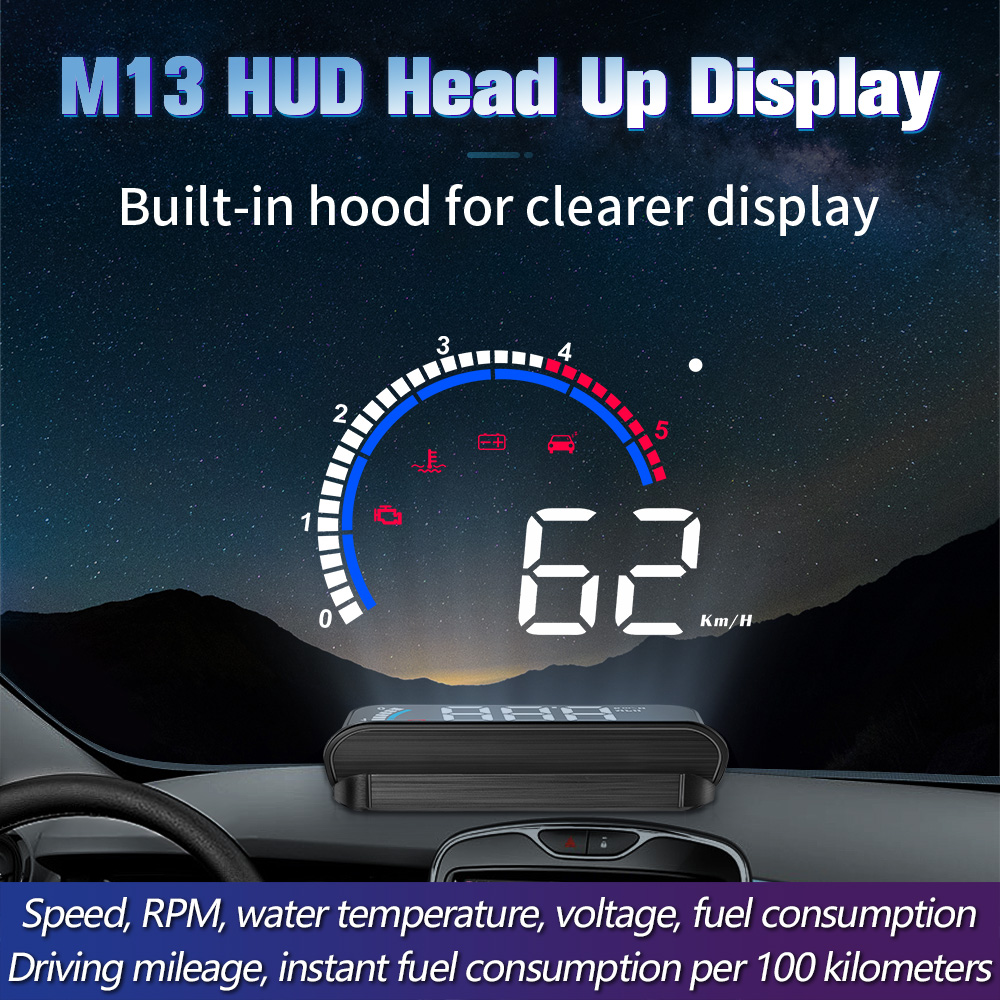 M13 Car OBD Speed Projector fo - Mini Projector Portable 评论和价格