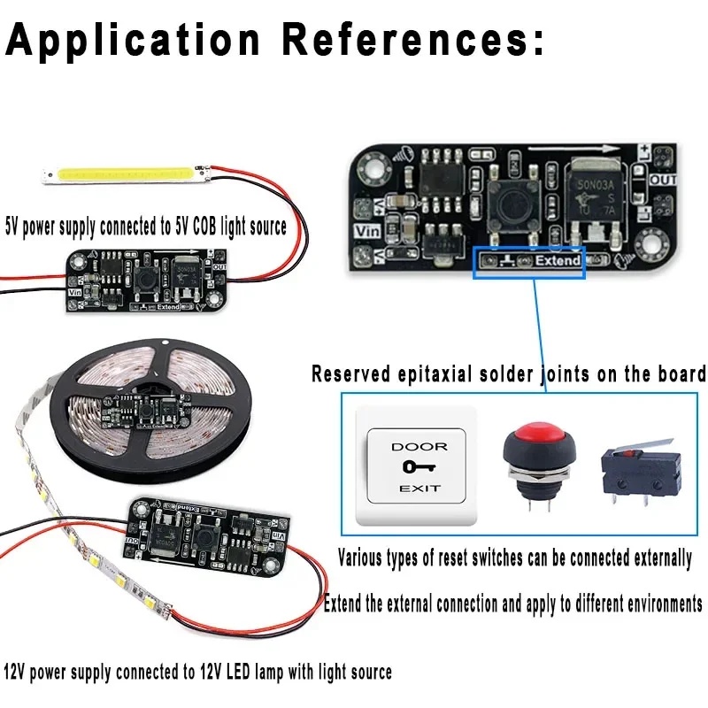 Micro Button Dimming Board Key - Electronics & Gadgets Starting With T 评论和价格